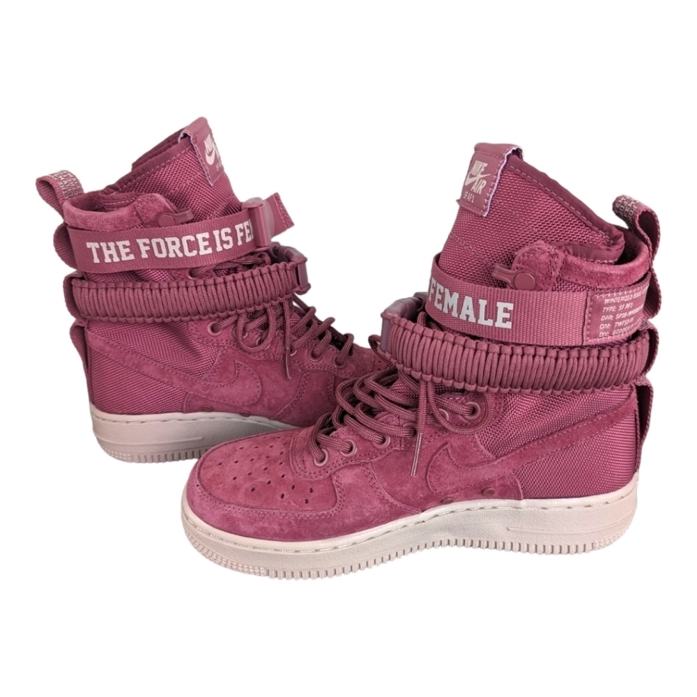 Nike Air Force 1 - The Force is Female Sz 7 - Picture 6 of 16